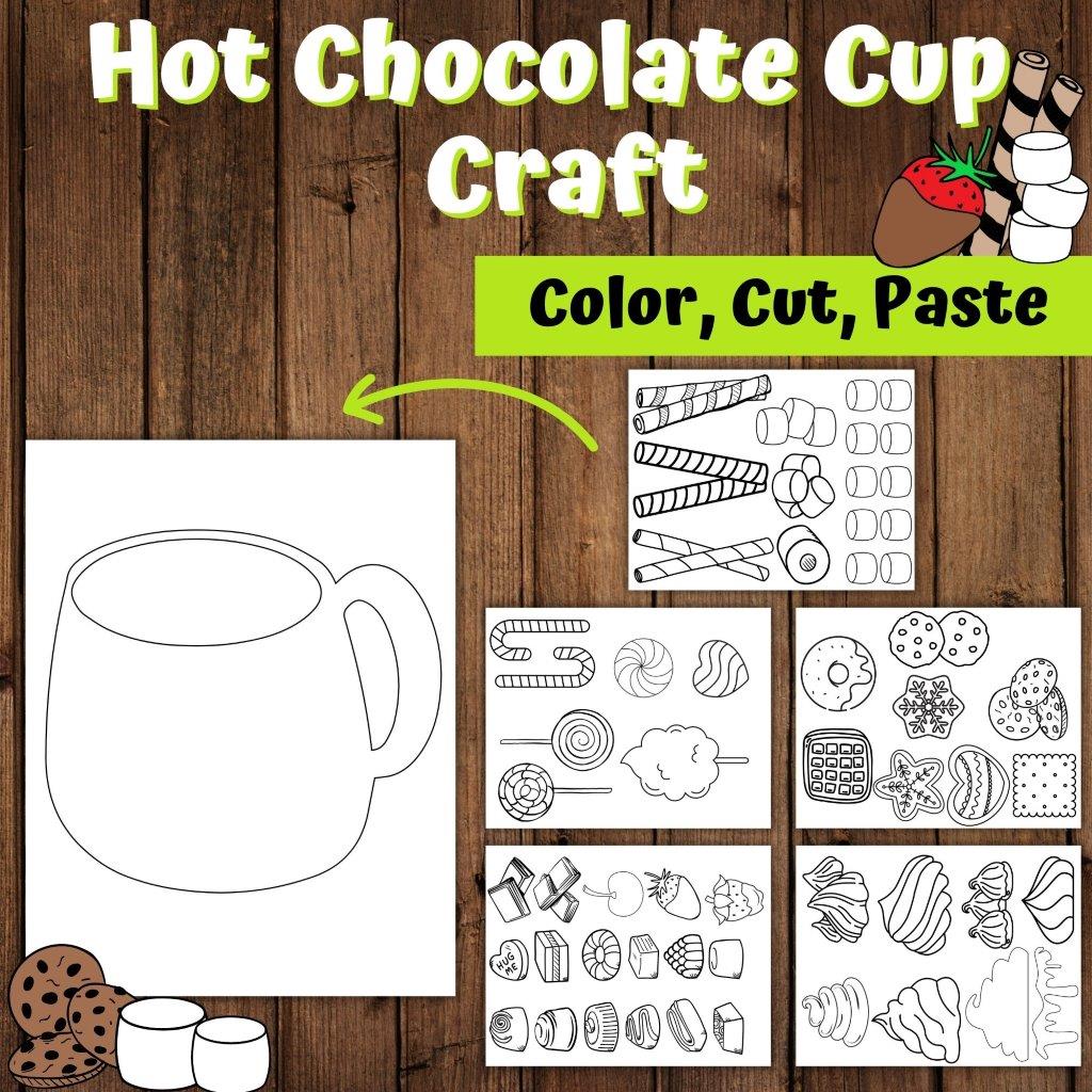 Hot chocolate craft winter activities hot chocolate dramatic play made by teachers