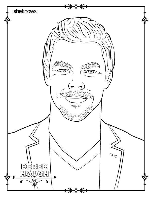 Adult coloring book pages of hollywoods hottest men and theyre printable adult coloring book pages coloring book pages coloring books