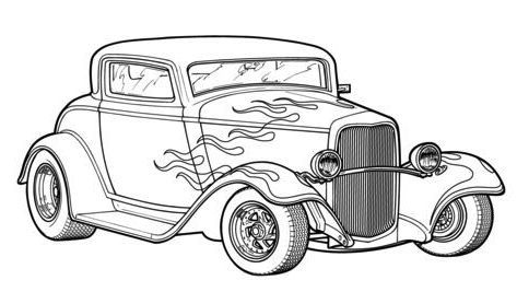 Hot rod car coloring page race car coloring pages cars coloring pages truck coloring pages