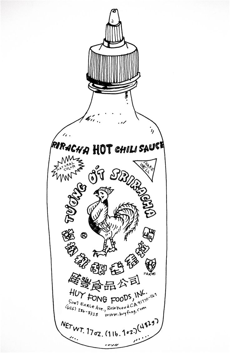 Imgpjpg ã sriracha bottle graphic projects typography design