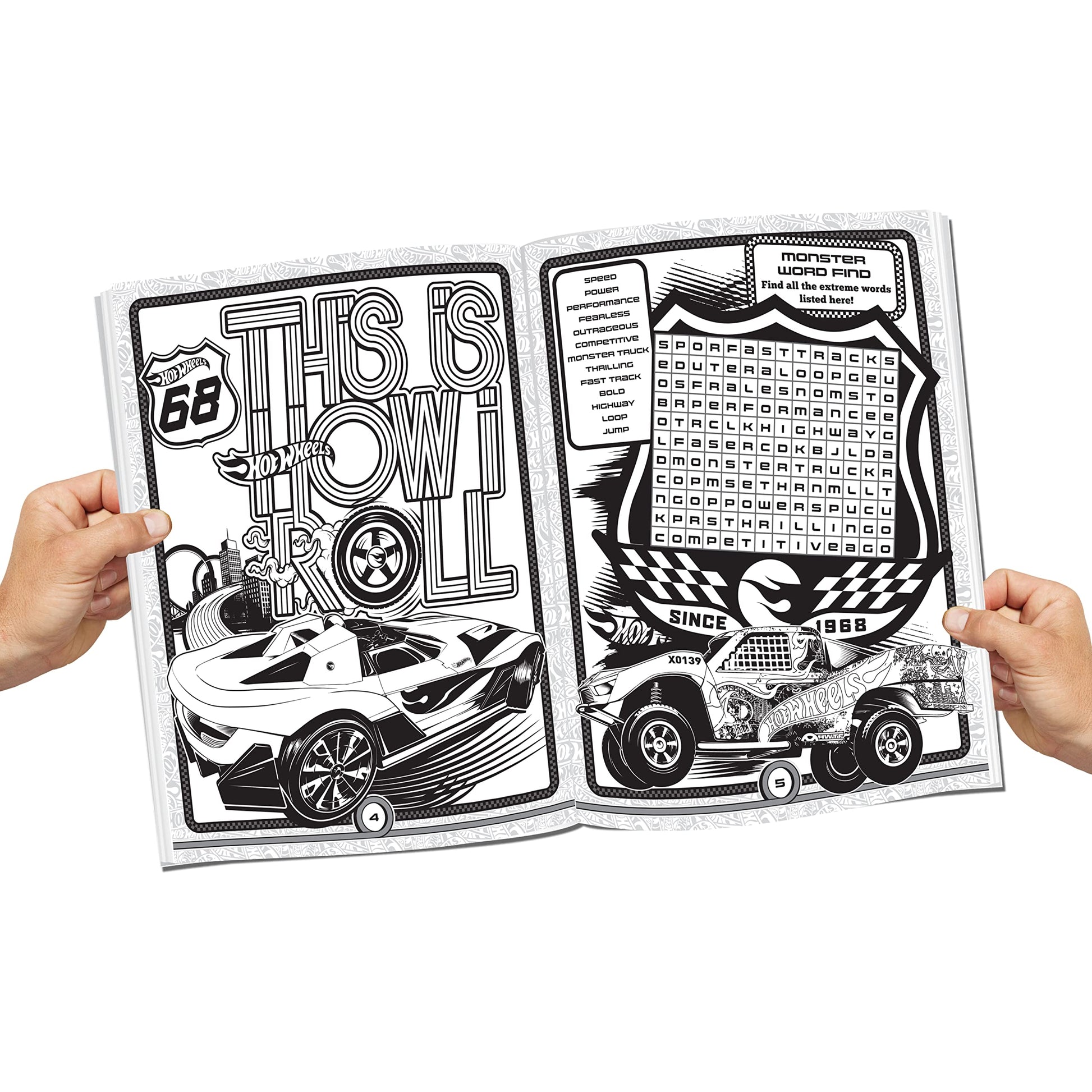 Hot wheels colouring and activity books pack of