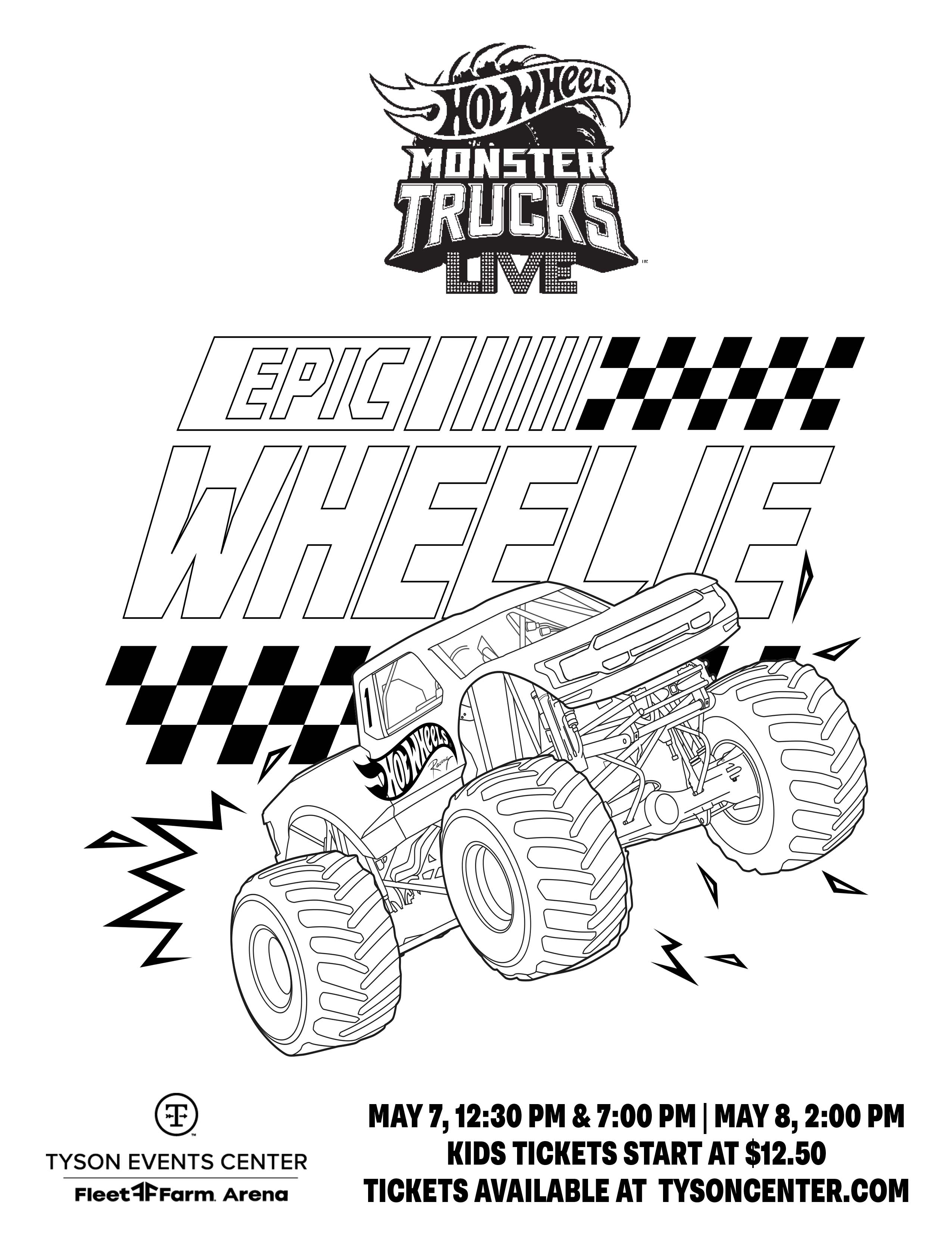 Tyson events center on x ðsioux city rev your engineshot wheels monster trucks live is ing quickð we are less than a month away from enjoying shows of over the top