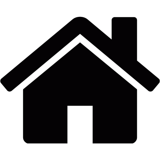 Black house icon