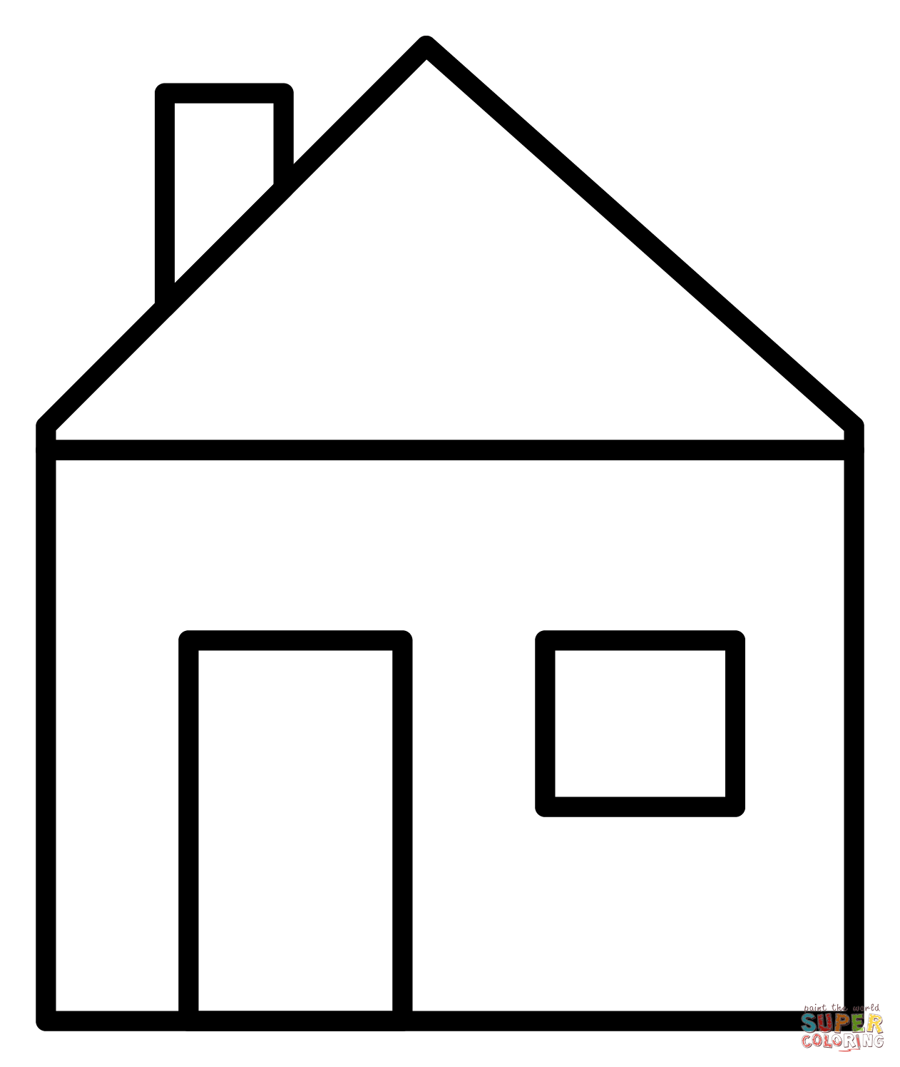 House emoji coloring page free printable coloring pages