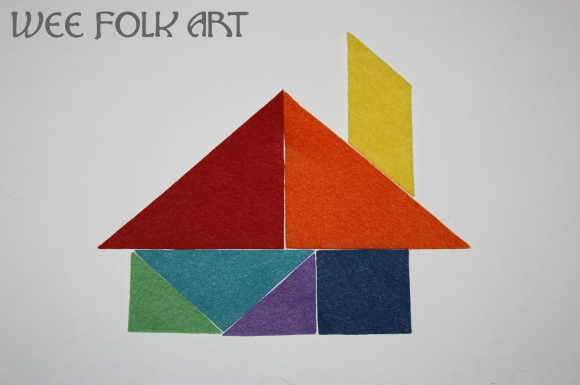 How to make your own tangram puzzle