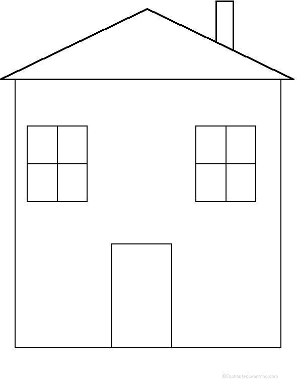 Image result for papercraft buildings templates house template paper house template educational activities for preschoolers