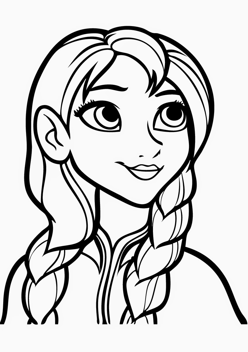 Free printable frozen coloring pages for kids