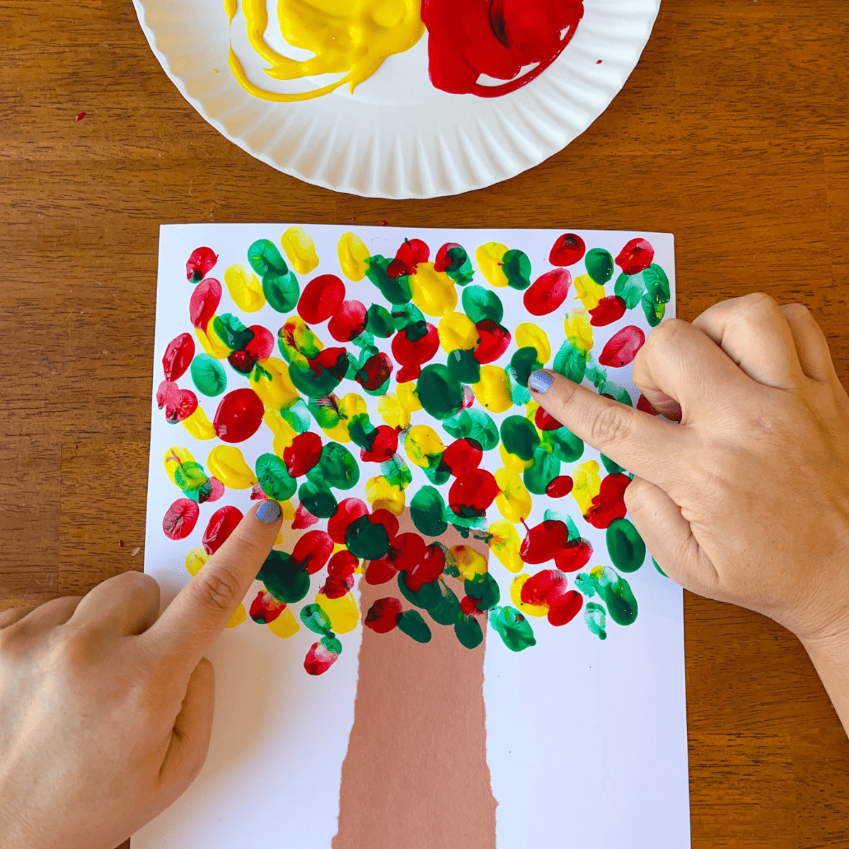 Fingerprint apple trees