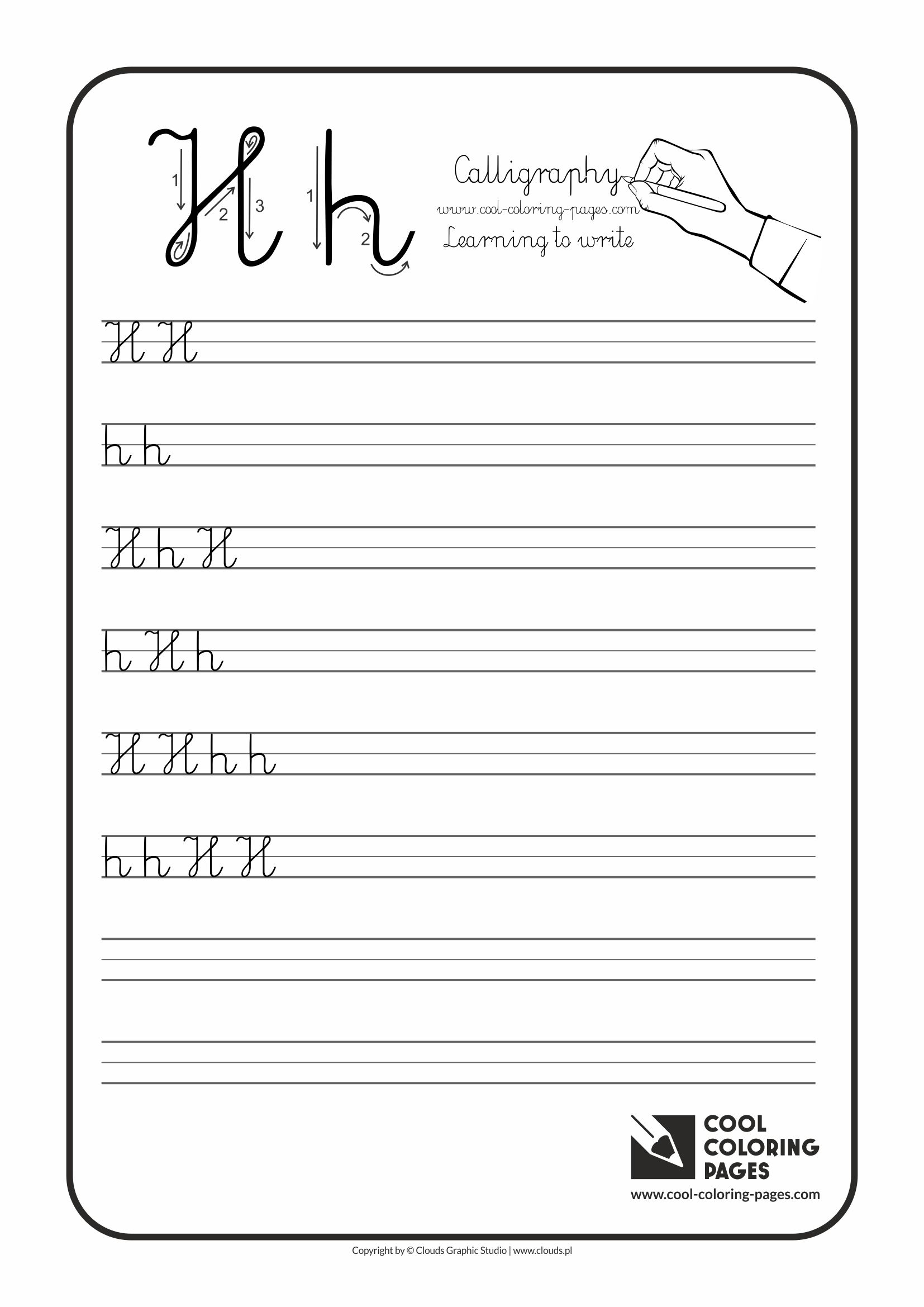 Cool coloring pages calligraphy for kids