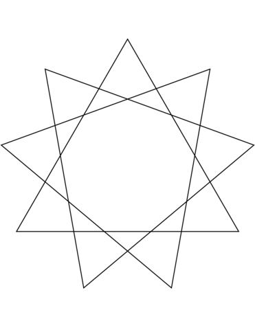 Point star coloring page free printable coloring pages