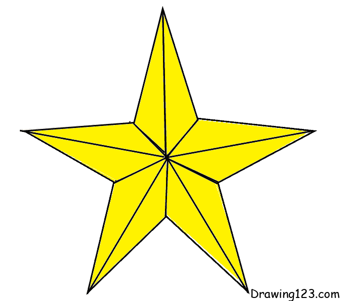 Stars drawing tutorial