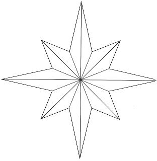 Hopemore eight point star template star template stencils printables stencils printables templates