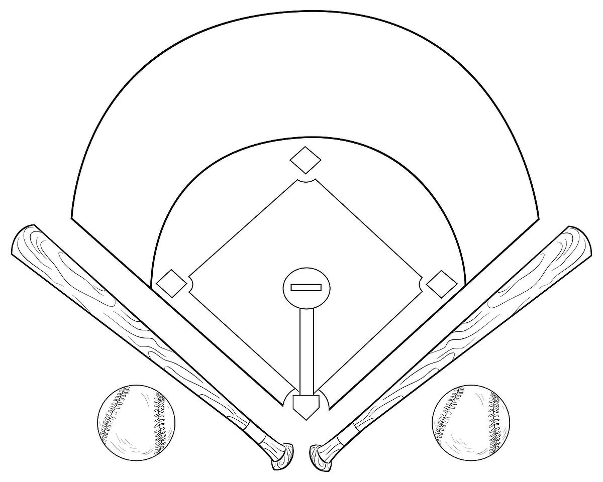 Baseball coloring pages for kids fun free printable baseball coloring pages to help get your world seriesâ on printables mom