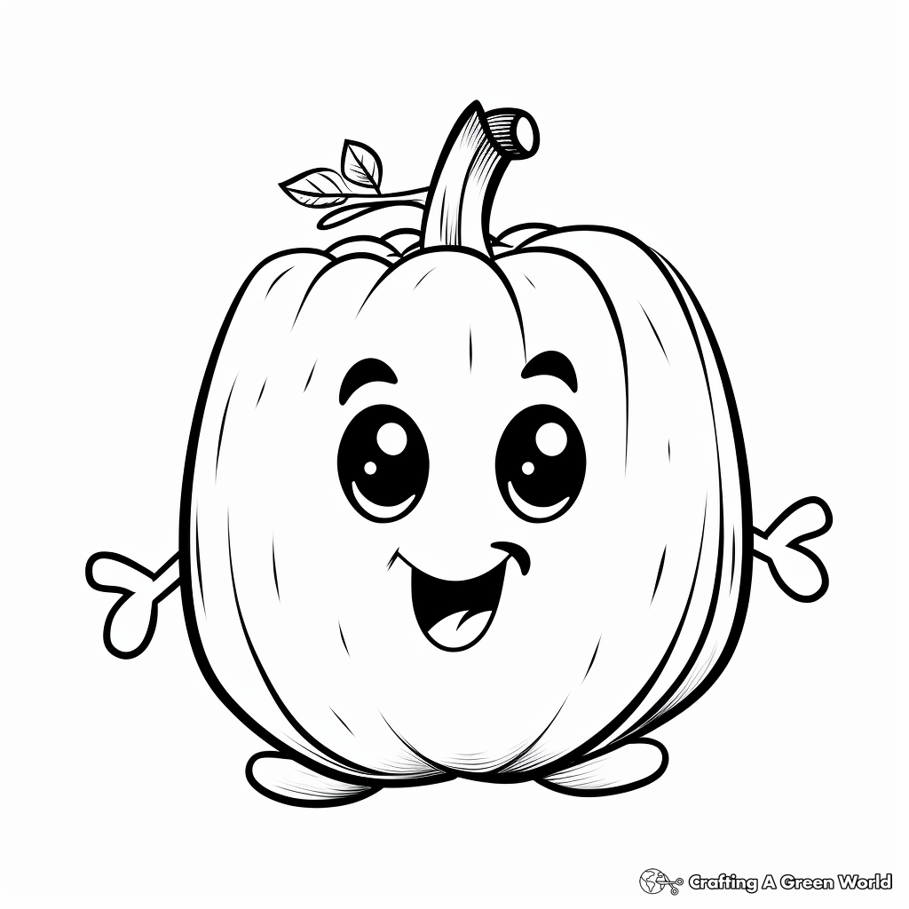 Pepper coloring pages