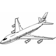 Boeing printable coloring page free to download and print boeing ink drawing techniques coloring pages