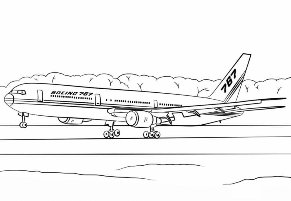 Airport coloring pages