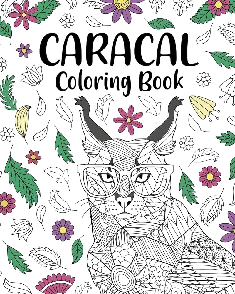 Buy caracal colorg book funny quotes and freestyle drawg pages egyptian lynx big cat wild book onle at low prices dia caracal colorg book funny quotes and freestyle drawg pages