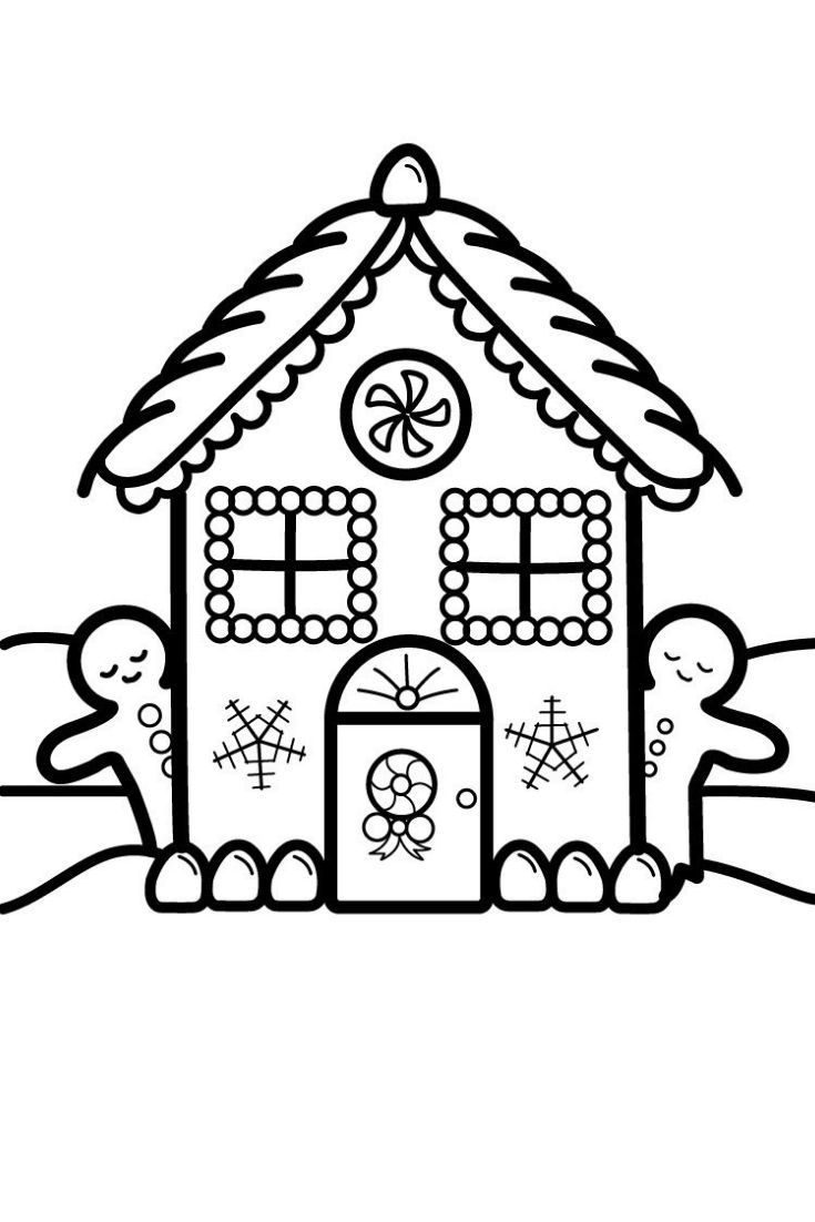 Glitter christmas house coloring and drawing for kids toddlers learns colors wiâ easy christmas drawings christmas coloring pages christmas drawings for kids