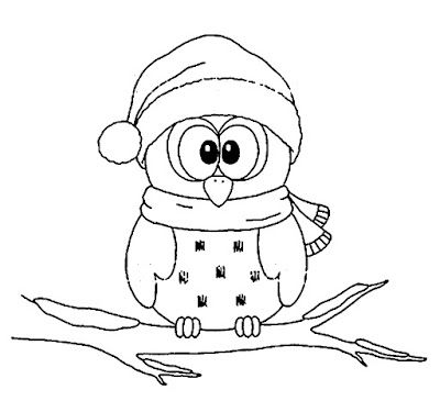 Christmas owl coloring page owl coloring pages christmas coloring pages christmas owls