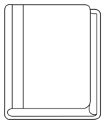 Closed book coloring page free printable coloring pages