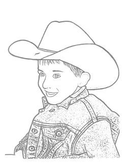 Western coloring pages