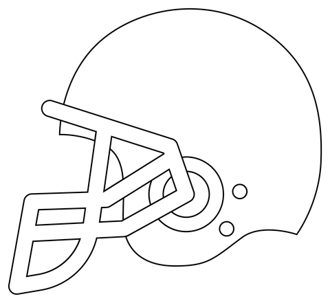 Football helmet coloring page free printable coloring pages