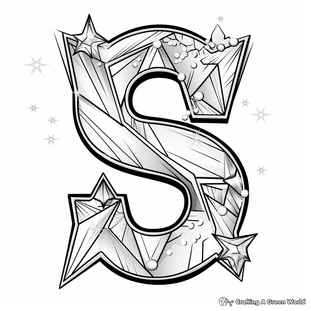 Letter s coloring pages