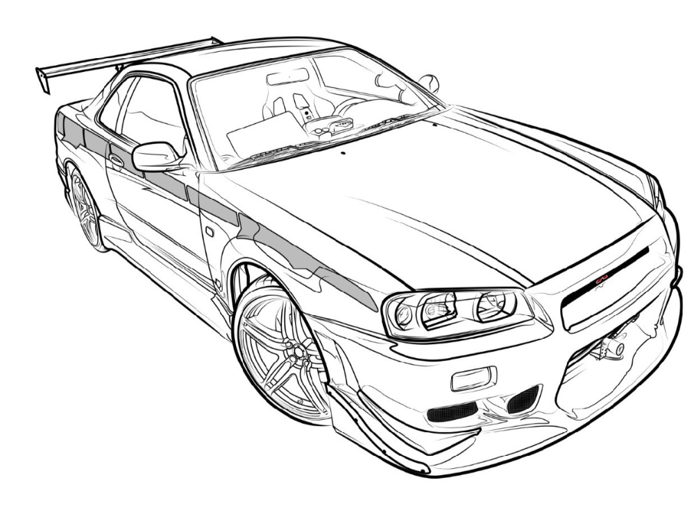 Gtr coloring pages downloadable educative printable gtr cars coloring pages coloring pages