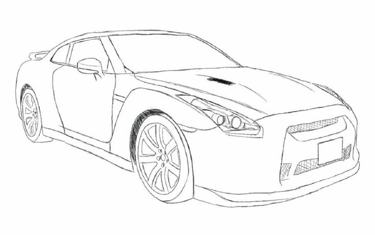 Fast and furious coloring pages nissan gtr r nissan gtr gtr fast and furious