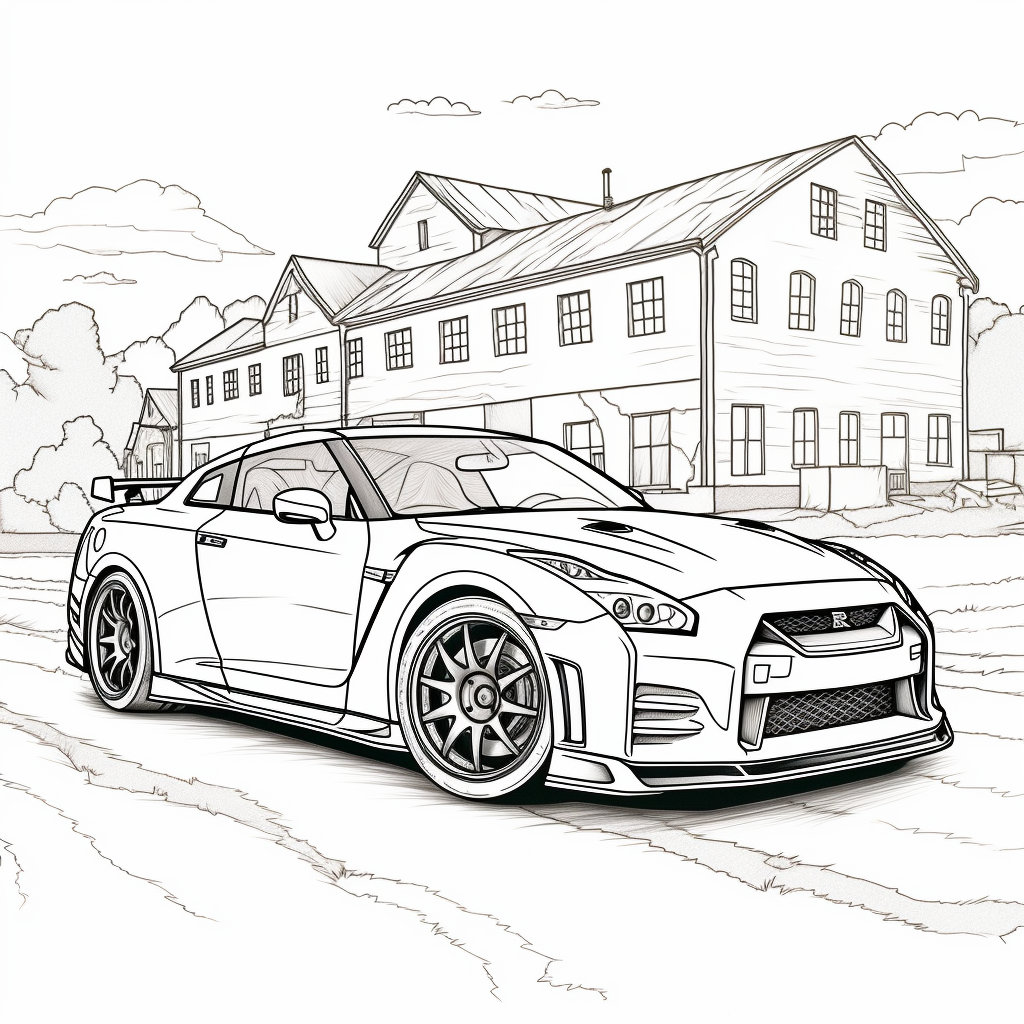 Jdm cars coloring pages downloadable pdf