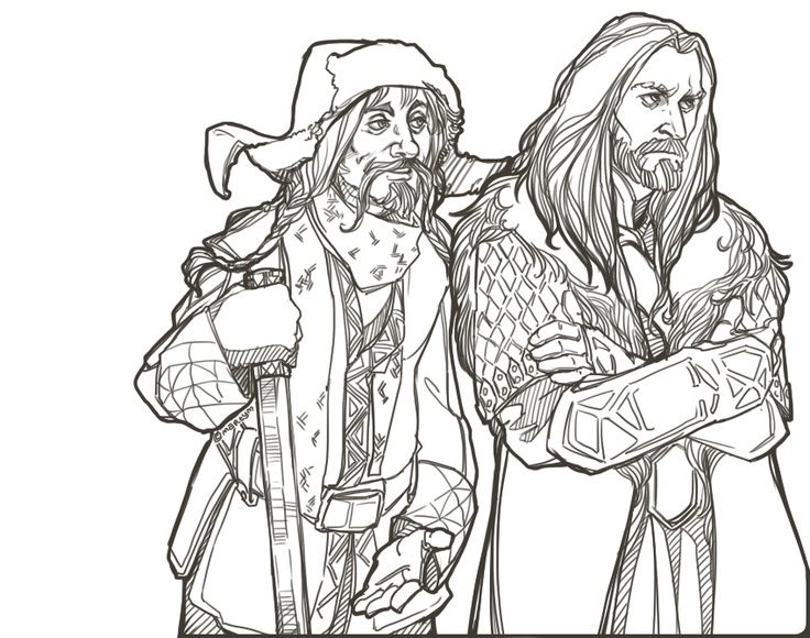 Hobbit coloring pages