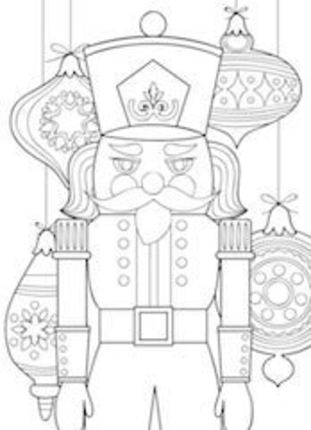 Printable nutcracker coloring pages zentangle coloring book download now