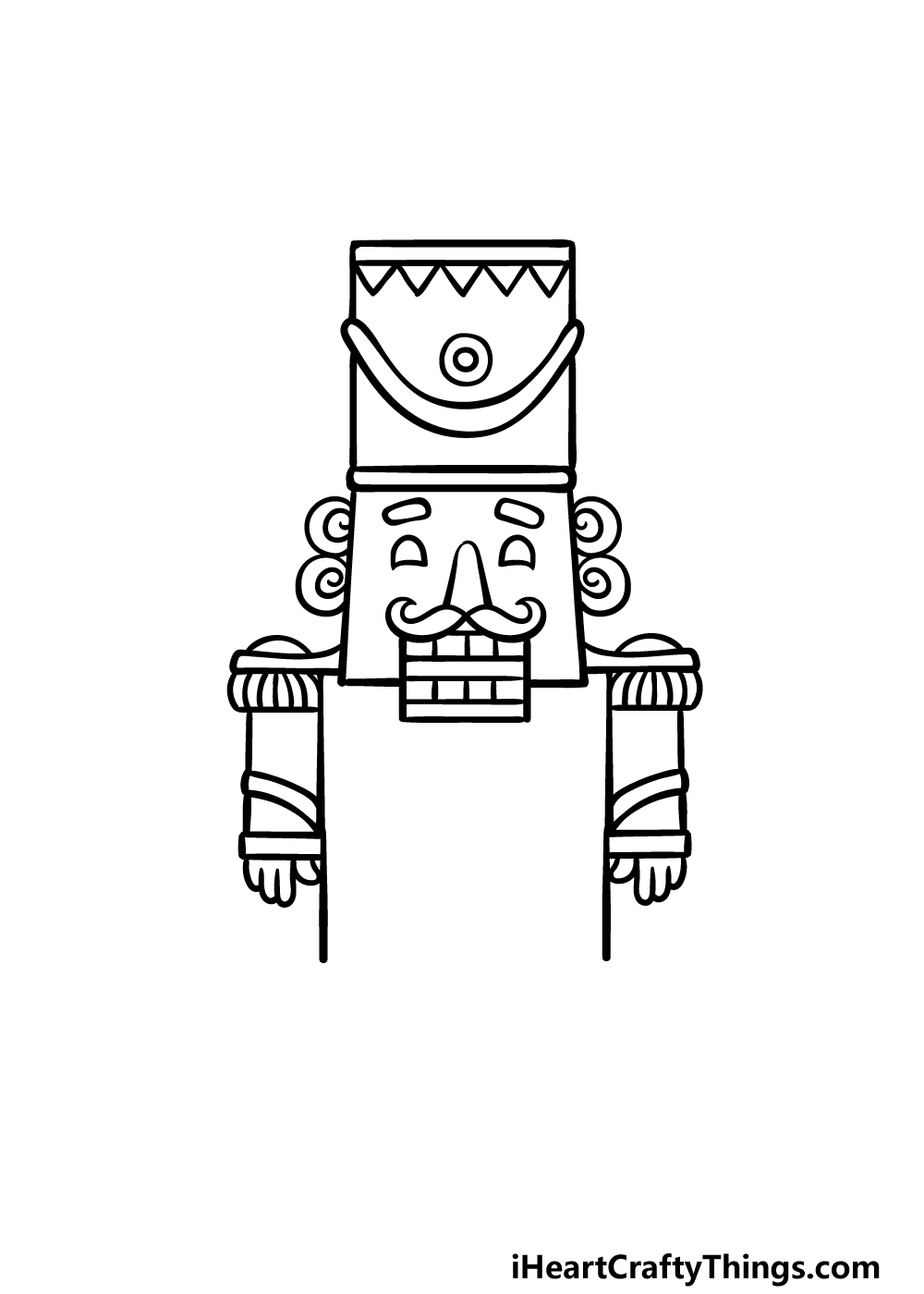 Nutcracker drawing