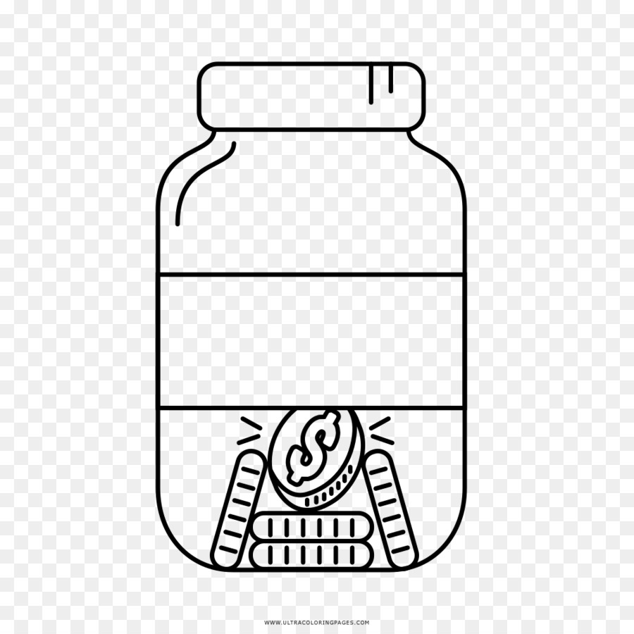 Water bottle drawing png download