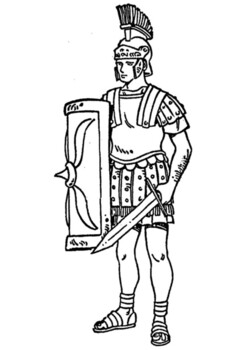 Ancient rome soldiers gladiators coloring by mrfitz tpt