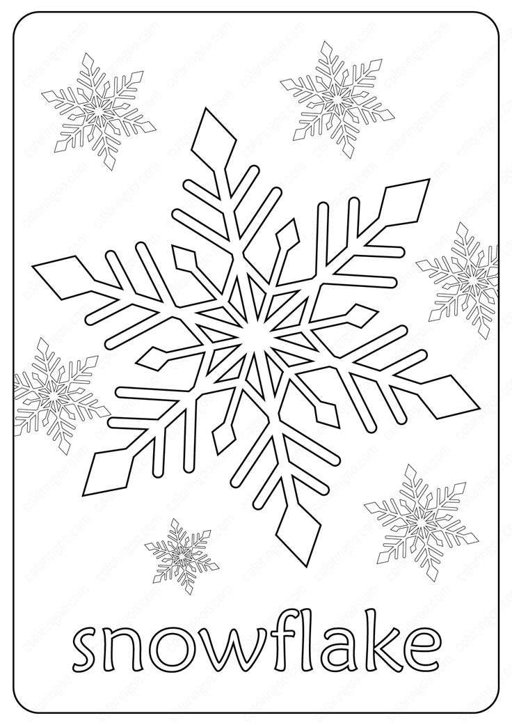 Free printable snowflake coloring pages snowflake coloring pages snowflakes drawing coloring pages