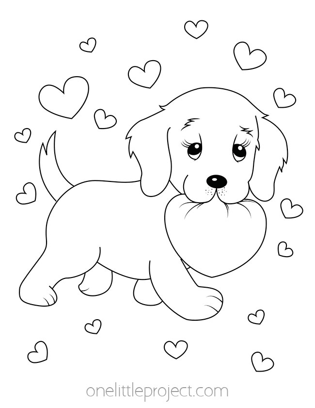 Valentines day coloring pages free printable valentines coloring sheets