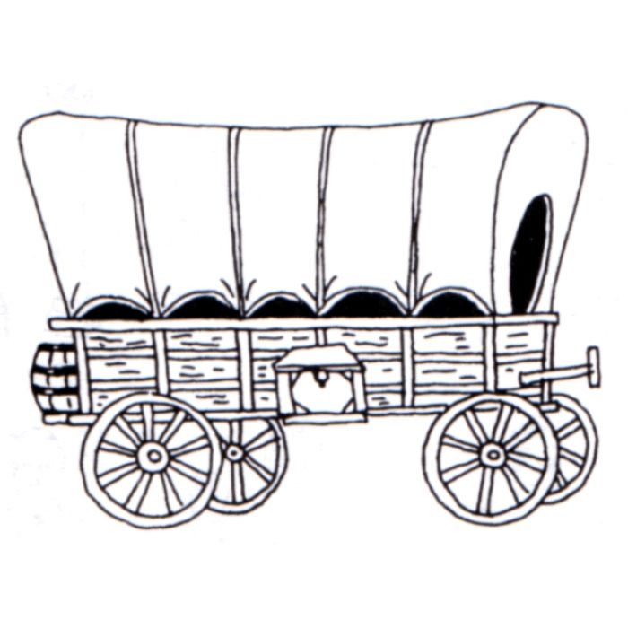 Covered wagon illustration covered wagon toy train wagon