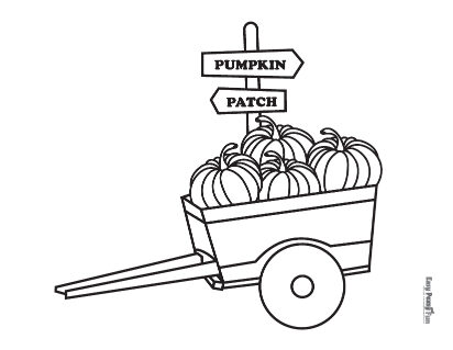 Pumpkin coloring pages