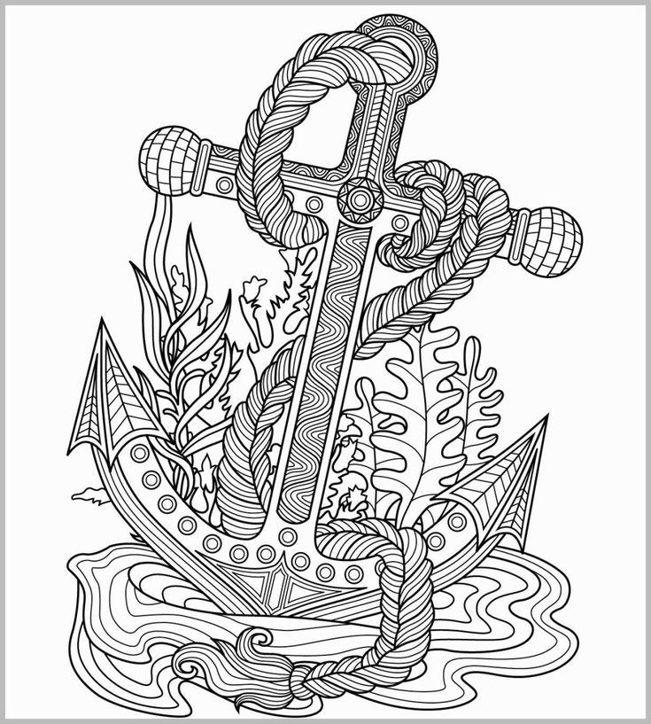 Anchor coloring page anchor coloring page best anchors coloring pages free best of