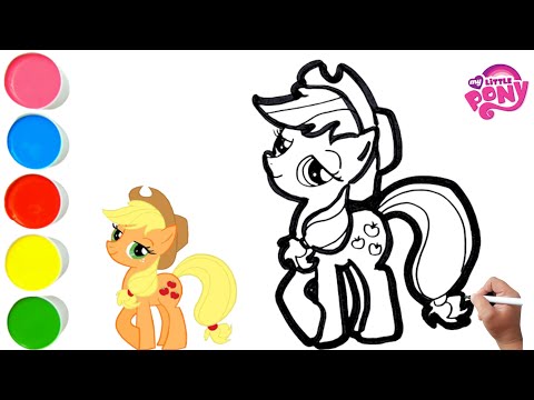 How to draw applejack fro y little pony