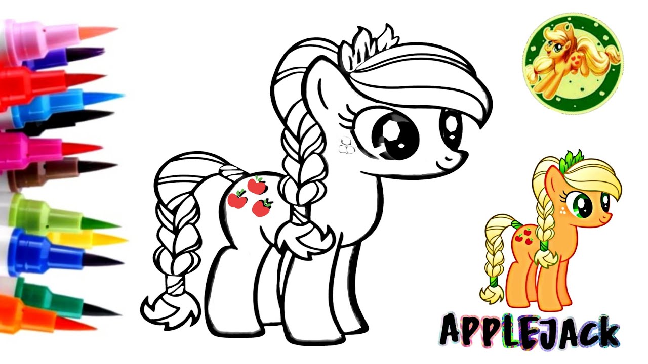 How to draw y little pony applejack easily drawing applejack ieasier than you think