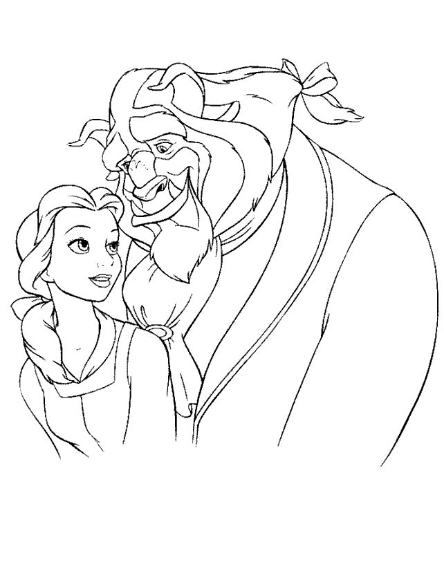 Free printable beauty and the beast coloring pages for kids beauty and the beast drawing disney coloring pages beauty and the beast