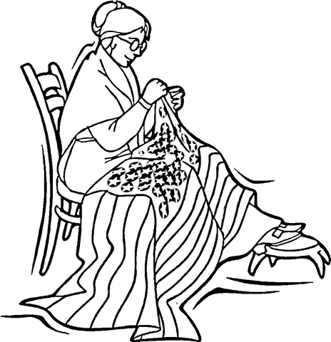 Betsy ross coloring page free printable coloring pages