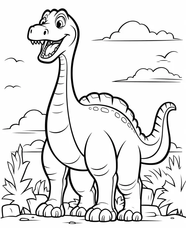 Ðï happy brachiosaurus