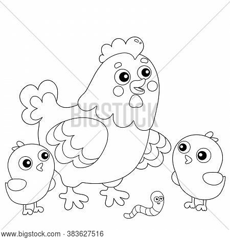 Coloring page outline vector photo free trial bigstock