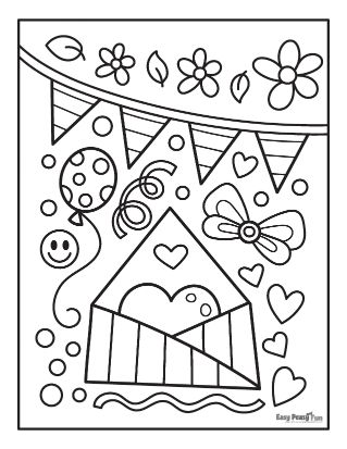 Happy birthday coloring pages â printable coloring pages