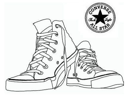 Converse shoes coloring pages converse coloring pages coloring books