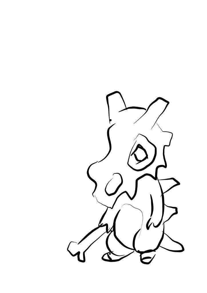 Cubone drawing pokemon go amino