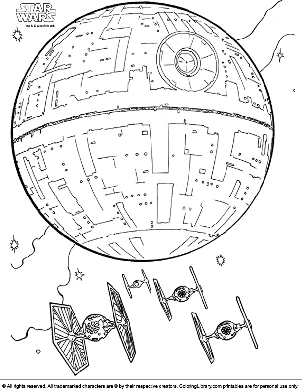 Coloring book page